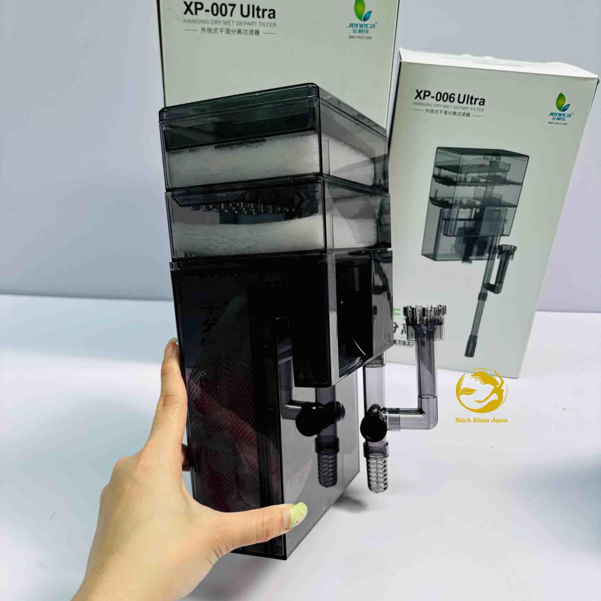 Máy lọc thác Jeneca XP-006 / XP-007 Ultra tích hợp dàn mưa và lọc váng mới nhất